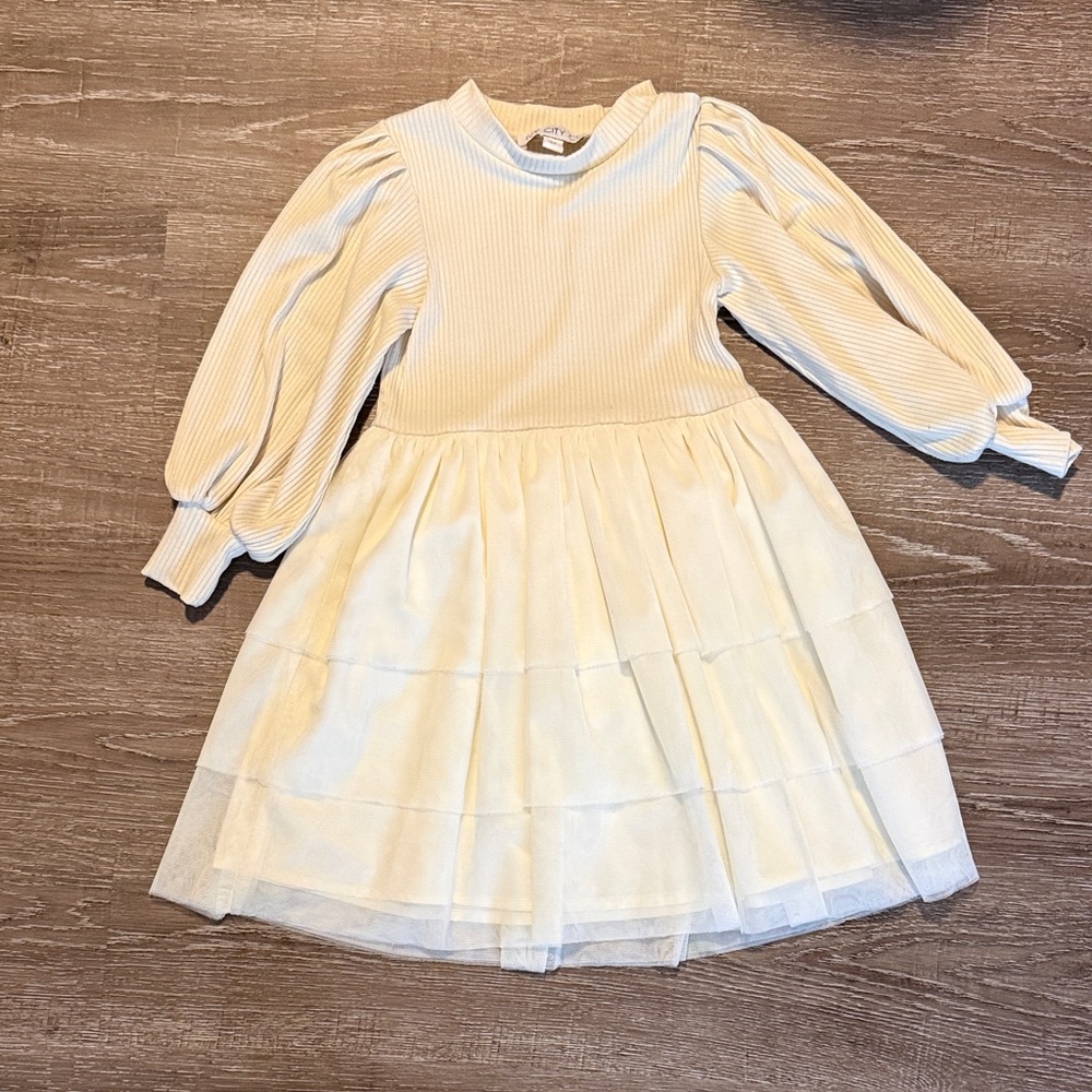 Ivy City Co Cream Girl Dress